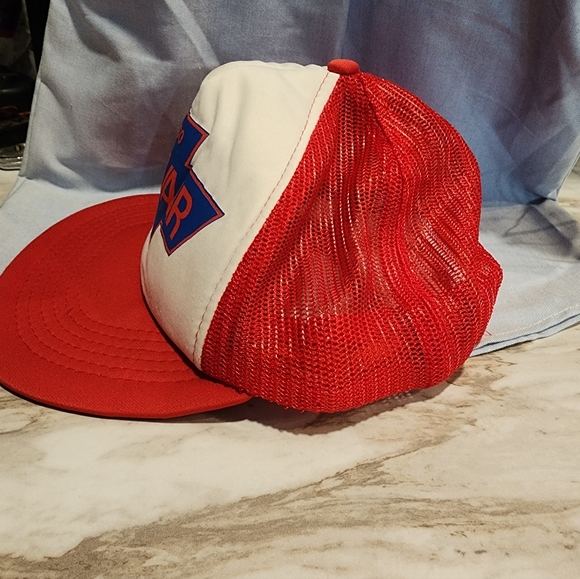 Red and White Corvair Cap - Picture 3 of 6